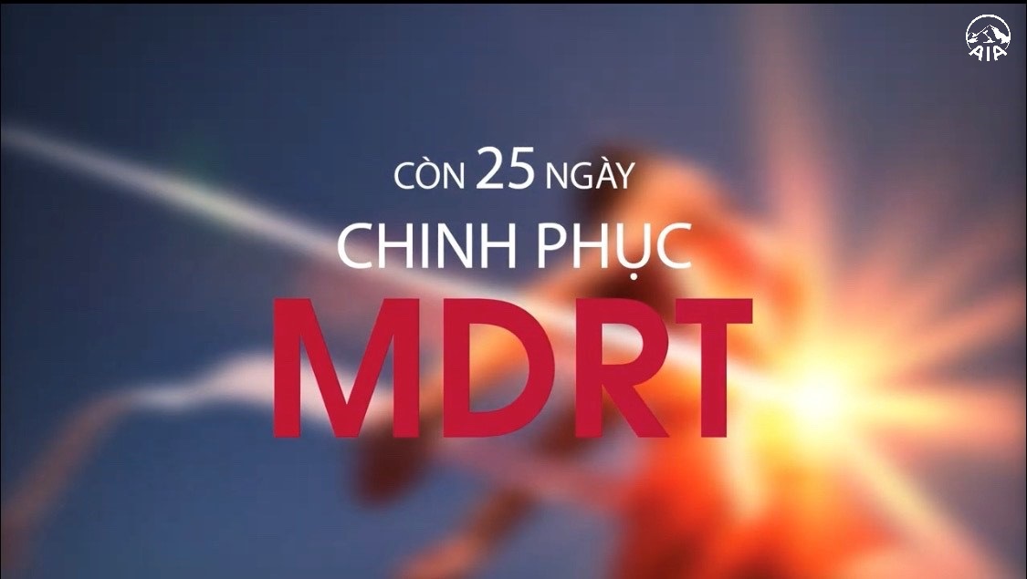 CÒN 25 NGÀY ĐỂ TẠO SỰ KHÁC BIỆT VÀ CHINH PHỤC MDRT / COT / TOT 2020