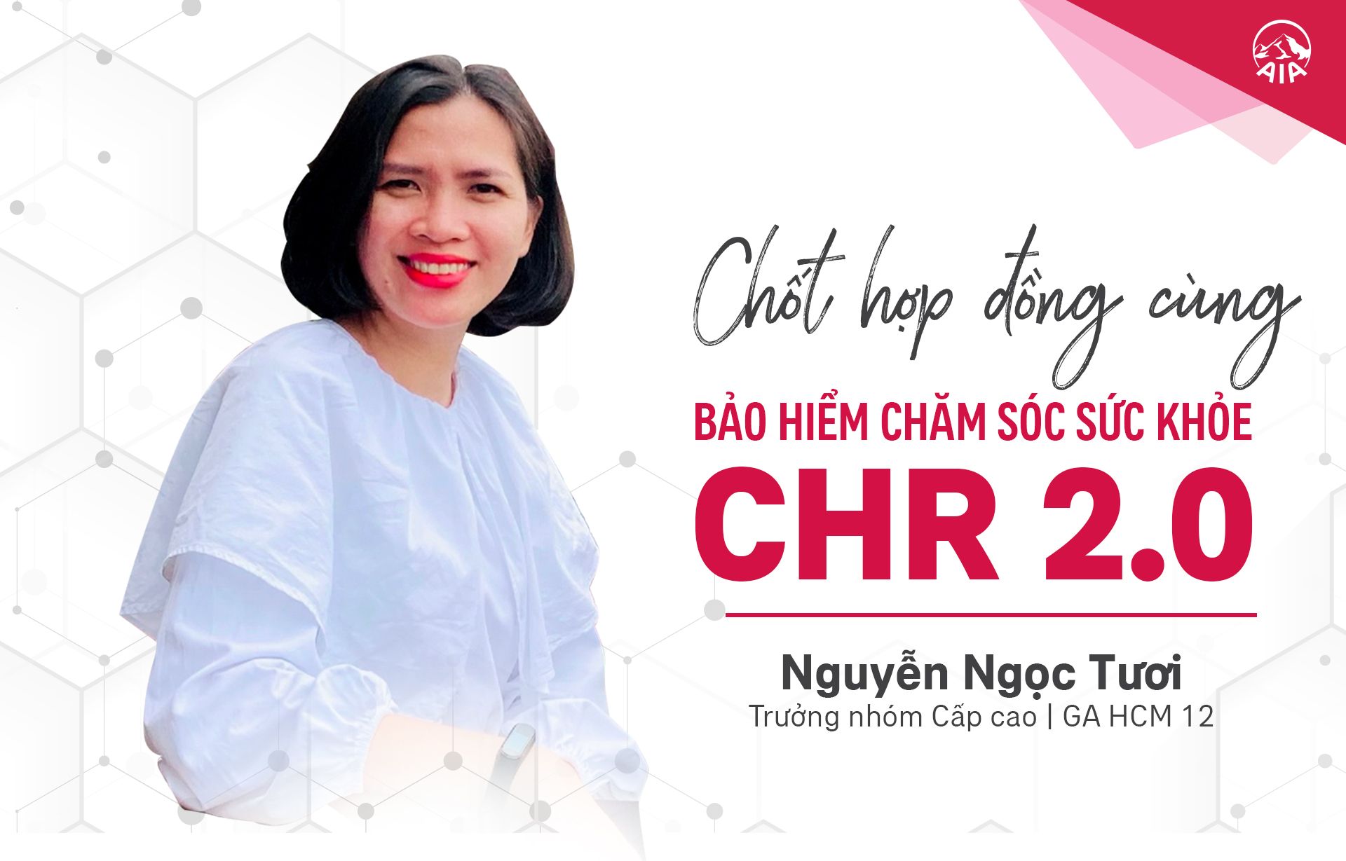 GIỚI THIỆU BẢO HIỂM CHĂM SÓC SỨC KHỎE CHR 2.0 ĐẾN KHÁCH HÀNG MỚI