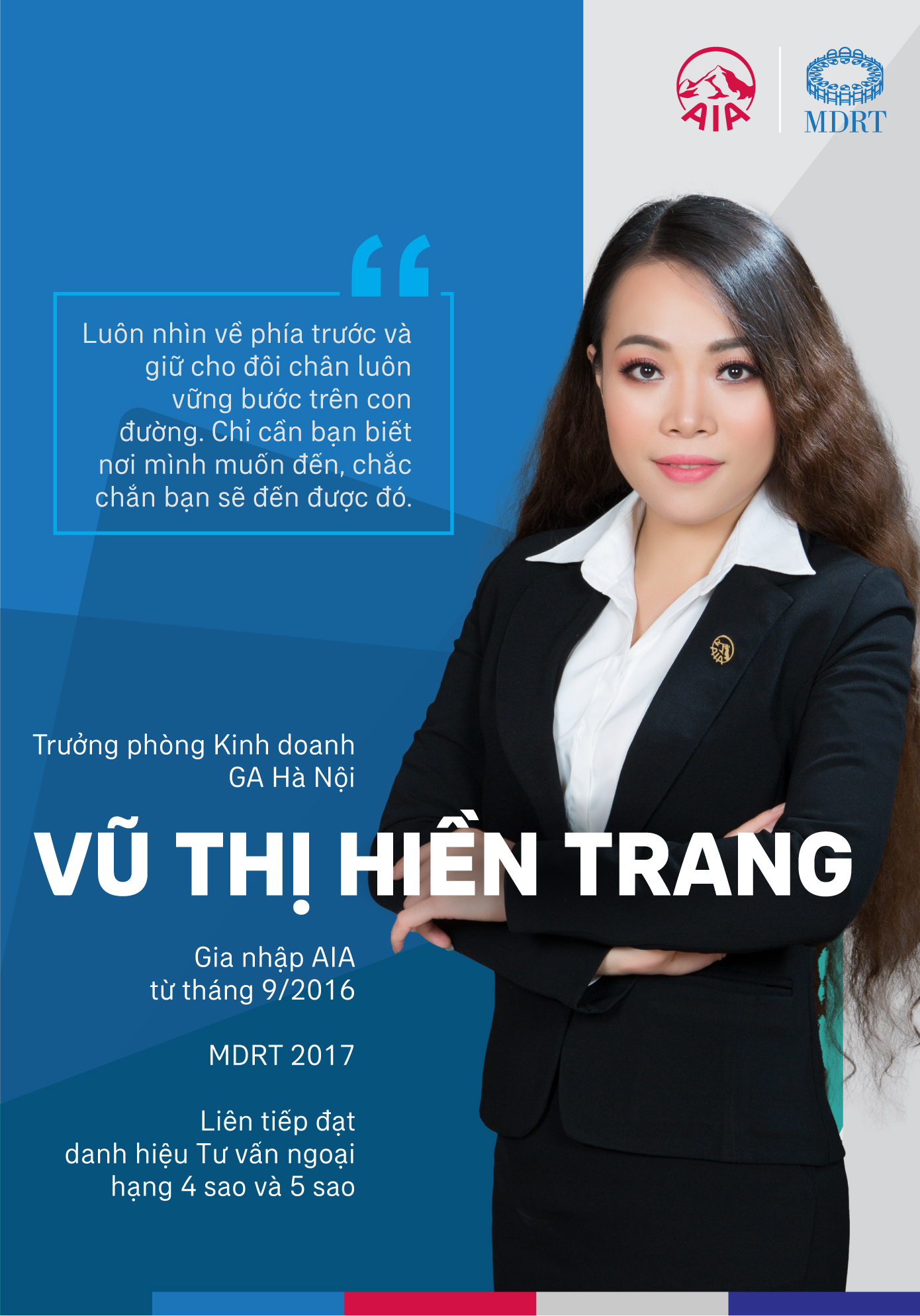 MDRT tiềm năng Vũ Thị Hiền Trang