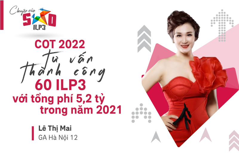 Chuyện của Sao | COT 2022 tư vấn thành công 60 ILP3 với tổng phí 5,2 tỷ trong năm 2021