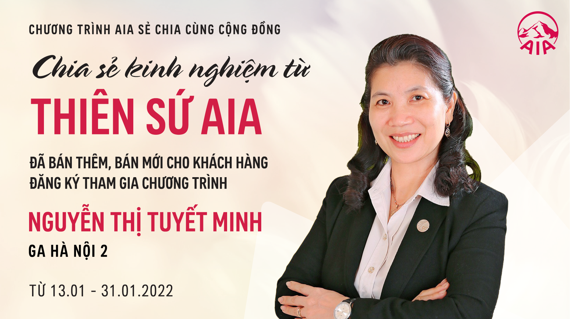 Câu chuyện về sứ mệnh Thiên sứ AIA 13.01 – 31.01.2022