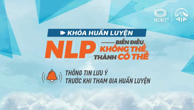 Thông tin lưu ý trước khi tham gia huấn luyện NLP 2022