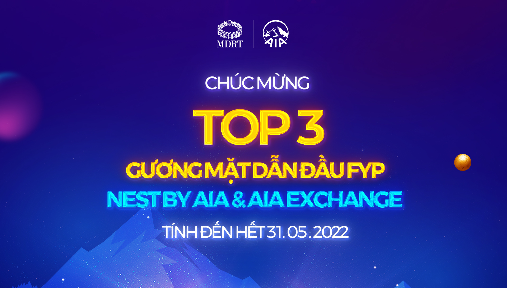 CHÚC MỪNG TOP 3 GƯƠNG MẶT DẪN ĐẦU FYP THÁNG 05.2022 KÊNH NEST & EXCHANGE