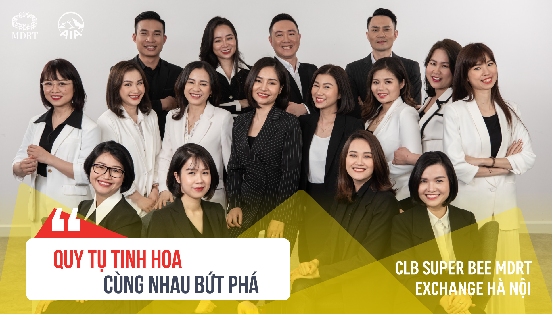 CLB SUPER BEE MDRT 2022|EXCHANGE HÀ NỘI QUY TỰU TINH HOA, CÙNG NHAU BỨT PHÁ